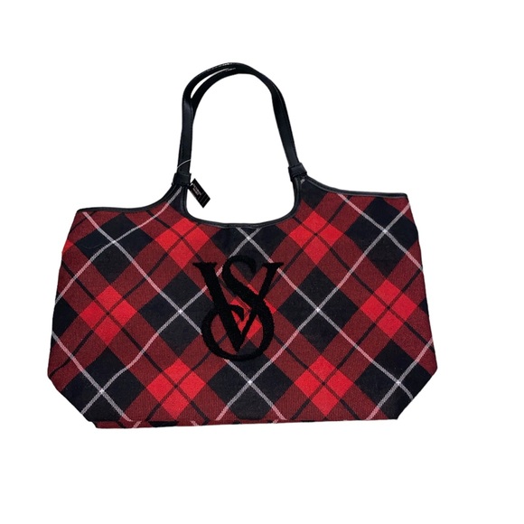 Victoria’s Secret plaid bag NWT - Picture 2 of 3